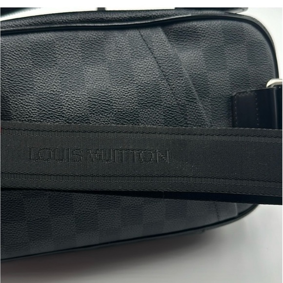 Louis Vuitton Damier Graphite Ambler with dustbag🖤🩶🖤🩶🖤EUC MB0158 - Picture 10 of 11